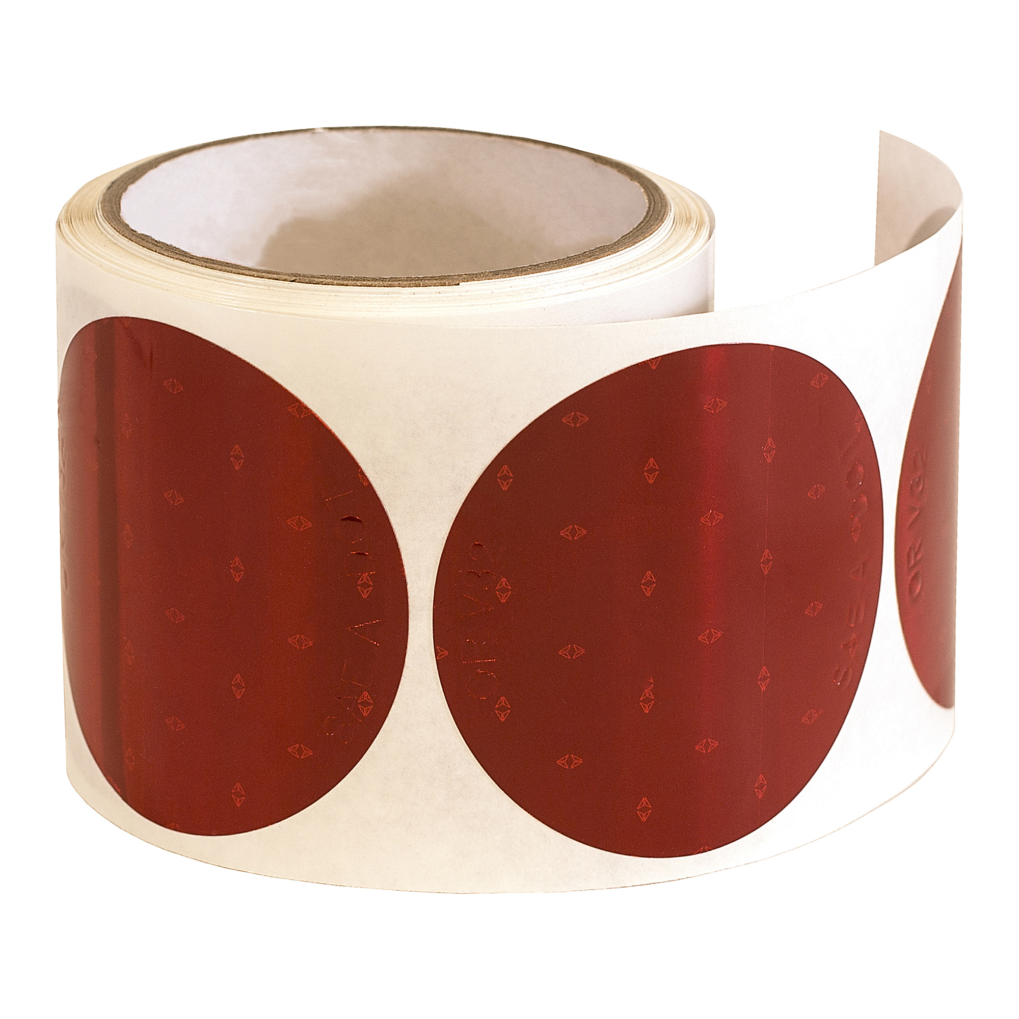 Buyers Products, Red Round Stick-On Reflectors, Light Type LED, Lens Color Red, Included (qty.) 1, Model# 5623000